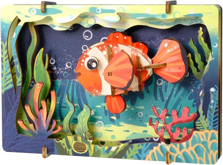 Produktbild Escape Welt Clownfisch - 3D Holzmodell (22 Teile)