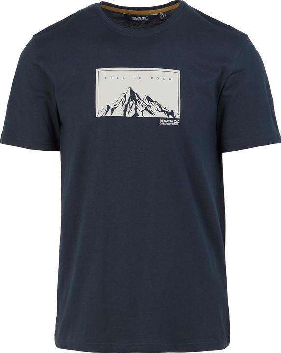 Actual product image Regatta Mens Cline IX Free To Roam T-Shirt (S)