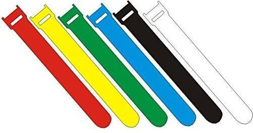 Immagine prodotto Fastech ETK-3-1 Cinghia per cabel, nero (Fascette in velcro, 150 mm, 100 pz.)