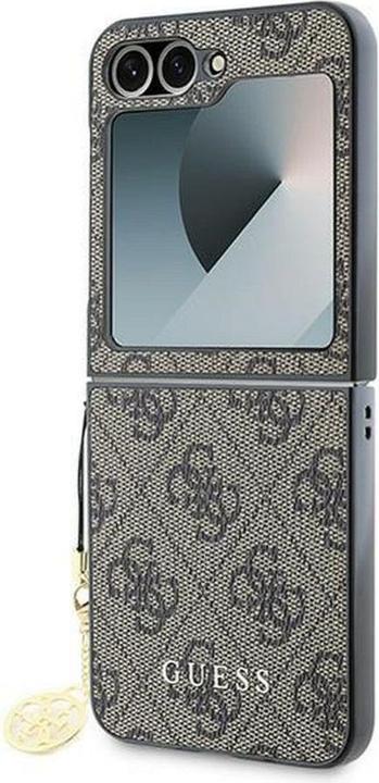 Produktbild Guess GUHCZF6GF4GBR Z Flip6 F741 brązowy/brown 4G Charm (Samsung Galaxy Z Flip6)