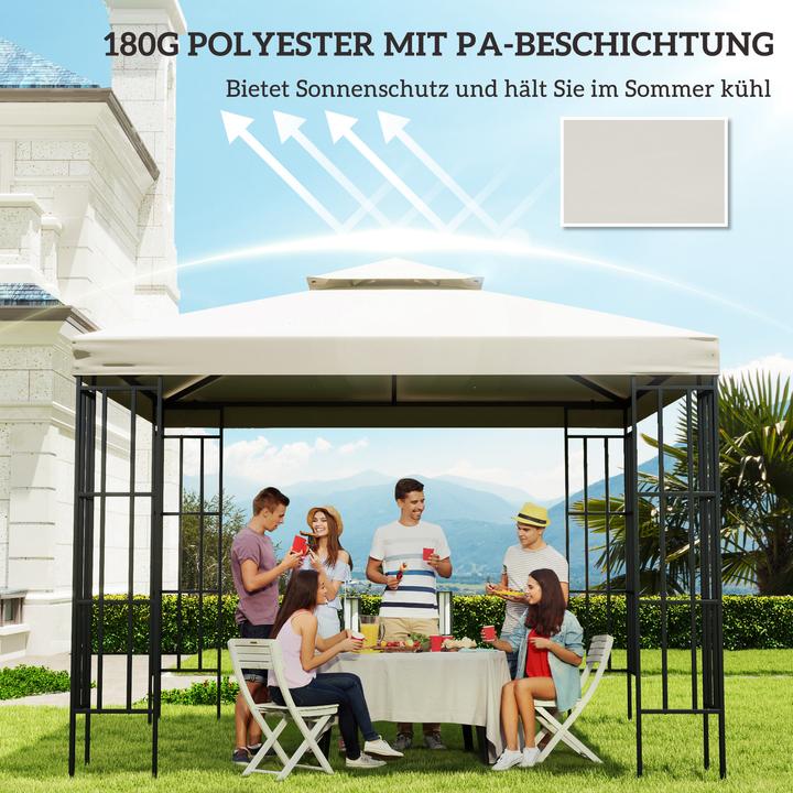Image du produit Outsunny Toit de remplacement (300 cm, 300 cm)