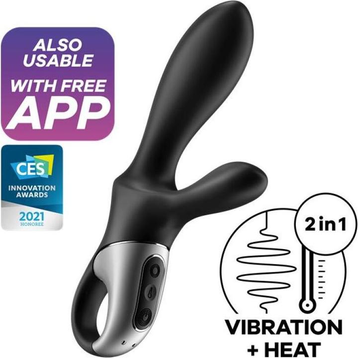 Actual product image Satisfyer Heat Climax + Warming Anal Vibrator