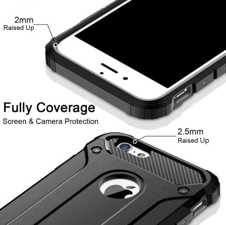 Produktbild Screenguard AdventureCase Apple iPhone 5/5S/SE Hybrid Hülle (Apple iPhone 5)