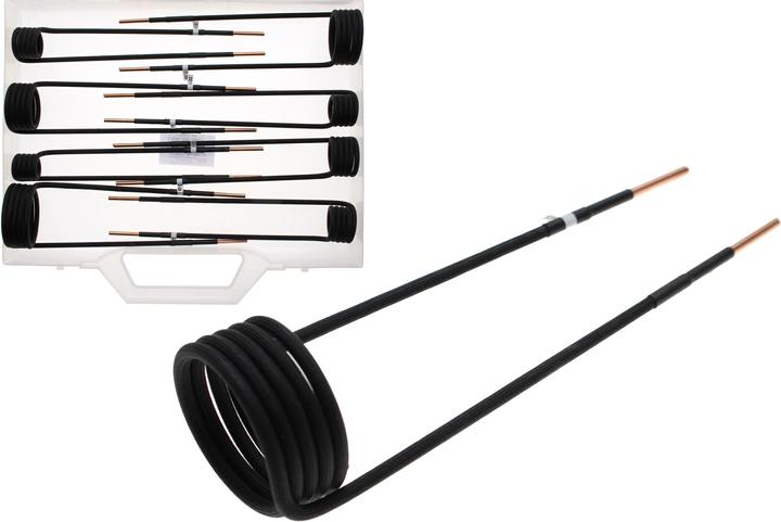BGS Induction Coil Set for Induction Heater angled 90° for 2169, 3390, 3391 8 pcs.