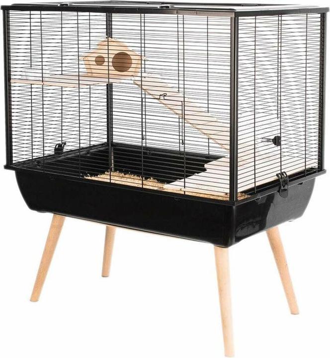 Actual product image Zolux Cage Neo Warm black small rodents H58