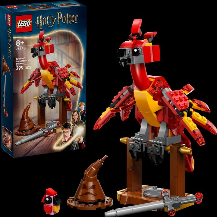 Produktbild LEGO Fawkes: Dumbledores Phönix (76448, LEGO Harry Potter)