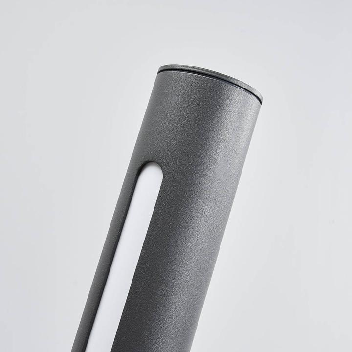 Actual product image Lucande Tomas outdoor garden light H75 Dark Grey/White (189 lm, IP54)
