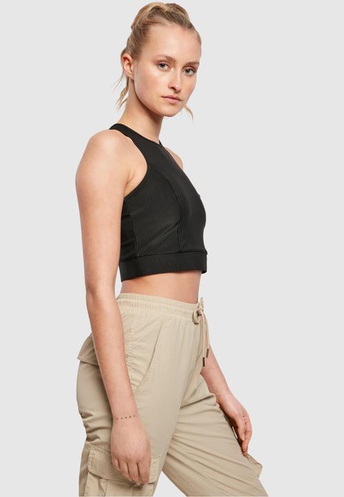 Immagine prodotto Urban Classics Top a costine lucide per donna (S)