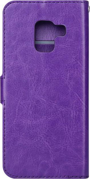 Image du produit MU Classic Couverture en cuir Crazy Horse Bookcover en cuir de cheval fou (Samsung Galaxy A8 (2018))