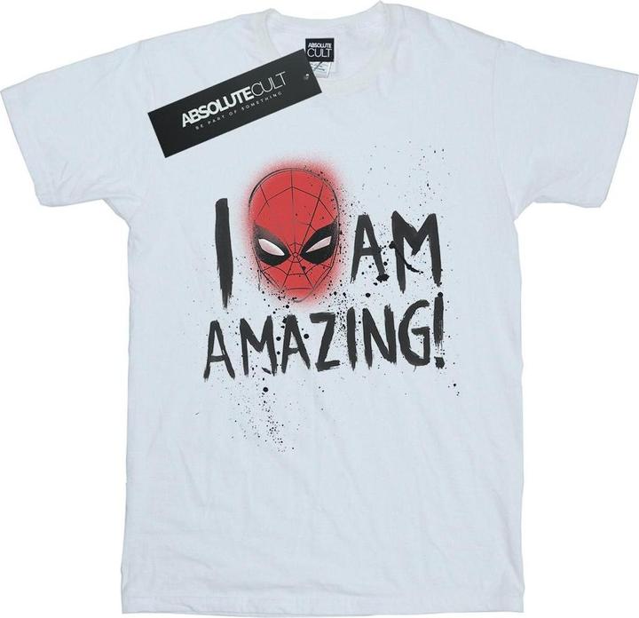 SpiderMan I Am Amazing TShirt Jungen