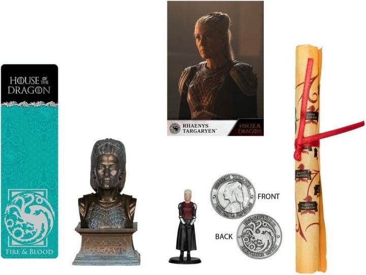 Actual product image McFarlane House of the Dragon Collector Box Rhaenys Targaryen