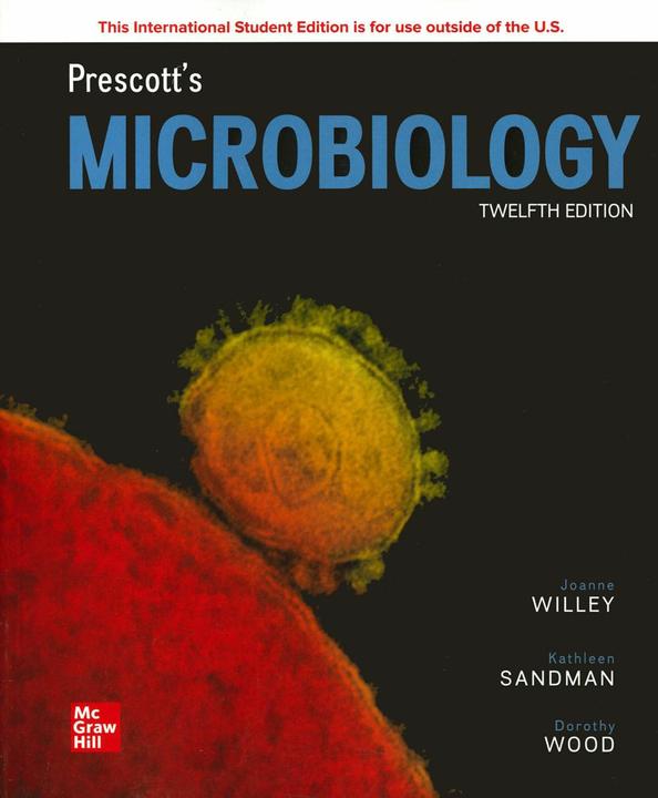 Image du produit ISE Prescott's Microbiology (Anglais, Kathleen Sandman, Joanne Willey, Wood Dorothy, 2022)