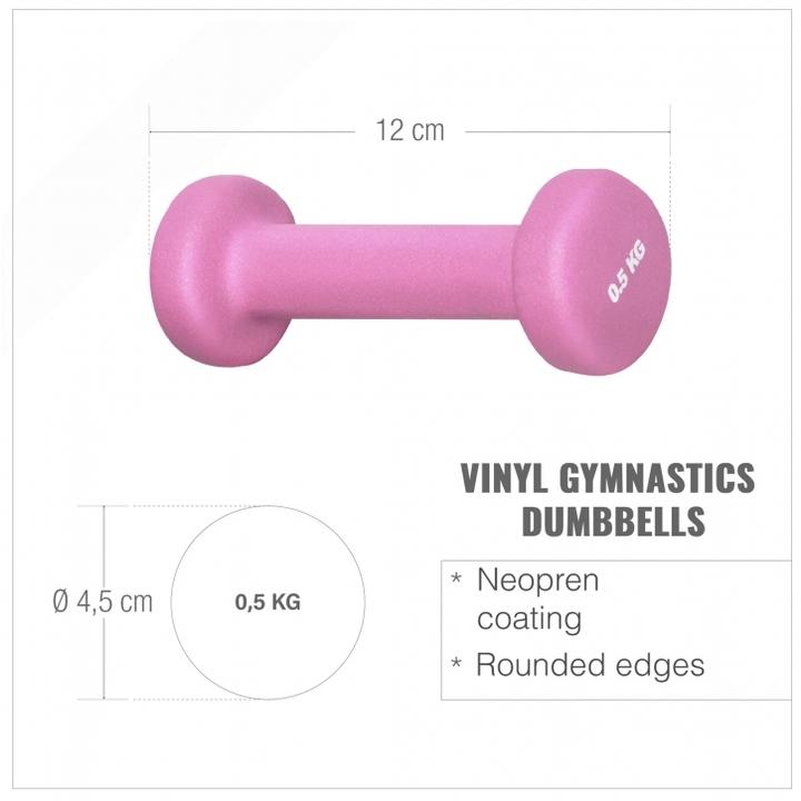 Image du produit Gorilla Sports Haltères de gymnastique (2 x 0,5 kg)