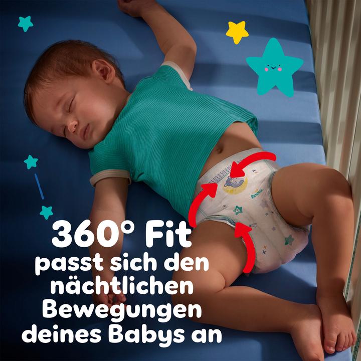 Actual product image Pampers Baby-Dry Night Pants (Size 6, Monthly box, 138 Piece)