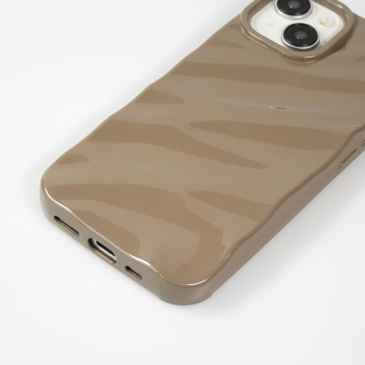 Actual product image PhoneLook Silicone cover with 3D wave shape matt (Apple iPhone 15)