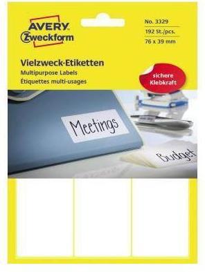 Actual product image Avery Universal labels