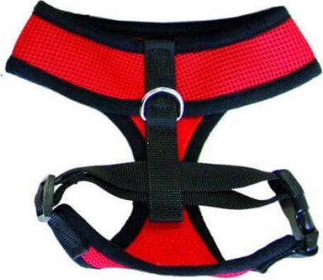 Actual product image Hamilton Dog chest harness Soft red XL (XL, Dog)