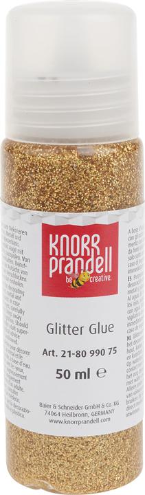 Actual product image Knorr Prandell Glitter Glue, 50ml (Silver rainbow, 50 ml)