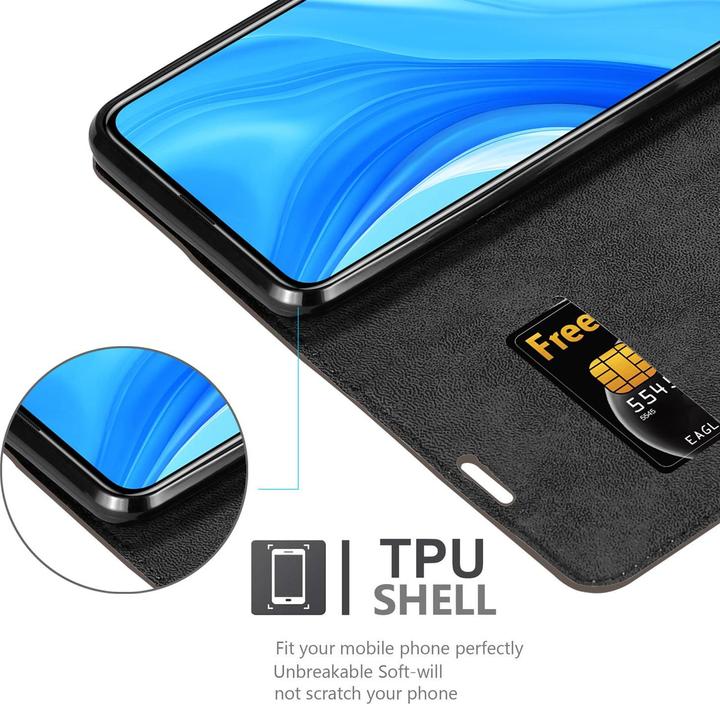 Productafbeelding Cadorabo Boek Onzichtbare Magneethoes (Huawei P Smart Pro)