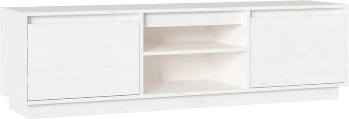 Produktbild VidaXL TV-Schrank Weiss 140x35x40 cm Massivholz Kiefer,Farbe (140 x 35 x 40 cm)