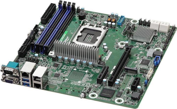 Actual product image AsRock Mainboard EC266D4U micro-AATX Sockel 1700 DDR5-only Single (LGA 1700, Intel C266, mATX)
