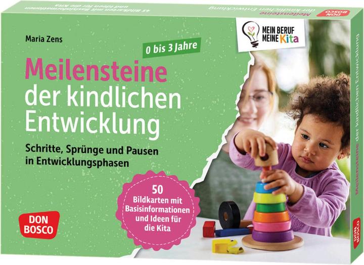 Image du produit Meilensteine der kindlichen Entwicklung. Schritte, Sprünge und Pausen in Entwicklungsphasen von 0- b (Allemand, Maria Zens, 2024)