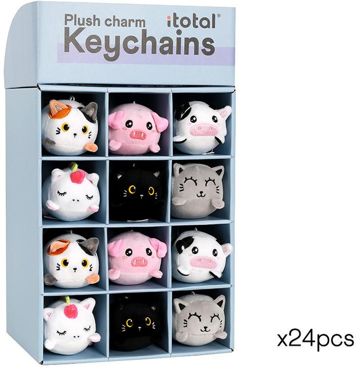 Image du produit Roost Porte-clés peluche - assorti