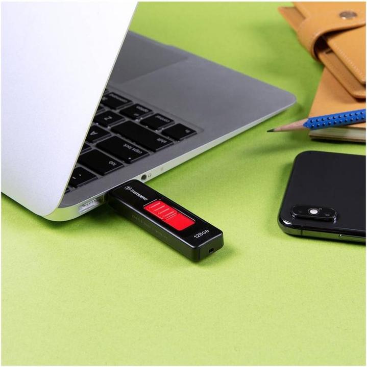 Actual product image Transcend JetFlash 760, USB 3.0, 128GB (128 GB, USB-A)