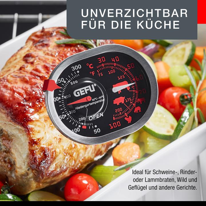 Produktbild GEFU Braten- und Ofenthermometer 3 in 1