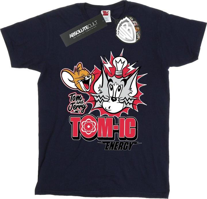 Immagine prodotto Tom & Jerry Tomic Energy Maglietta Ragazzi (128)
