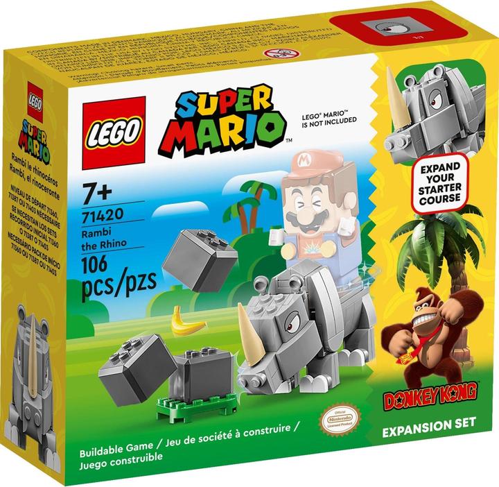 Produktbild LEGO Rambi das Rhino - Erweiterungsset (71420, LEGO Super Mario)