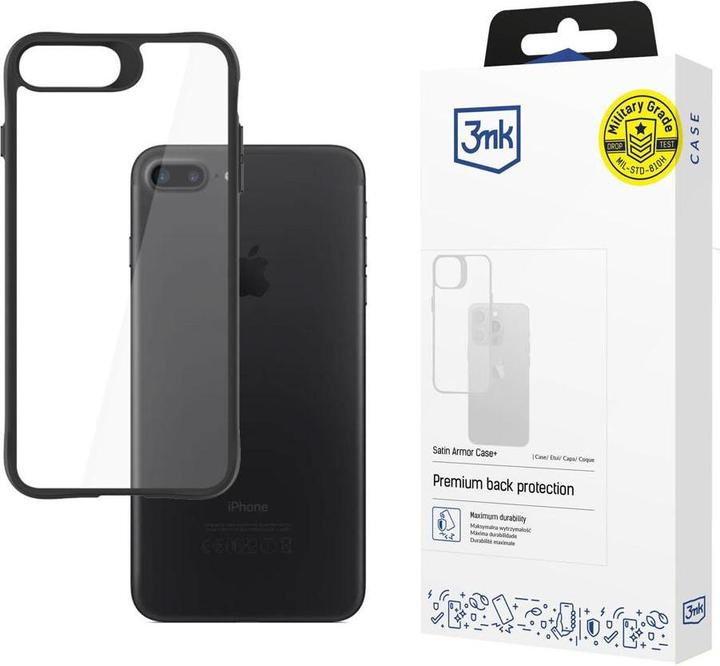 Actual product image 3MK SatinArmor + Case for iPhone 7/8 / SE 2020 military classes (Apple iPhone 7)