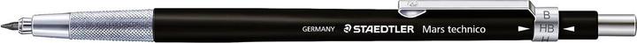 Image du produit Staedtler Stylo à mines tombantes Mars technico 780 C noir pour mines 2 mm avec clip et poussoir (2 mm, HB, 1 x)