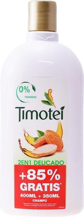 Produktbild Timotei ACEITE ALMENDRAS DULCES champú 2en1 delicado 750 ml (750 ml)