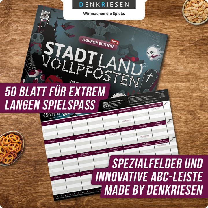Produktbild Denkriesen SLV Horror EditionA4 (Deutsch)
