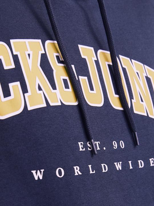 Actual product image Jack & Jones Jjecaleb Varsity Sweat Hood Noos Pls (3XL)