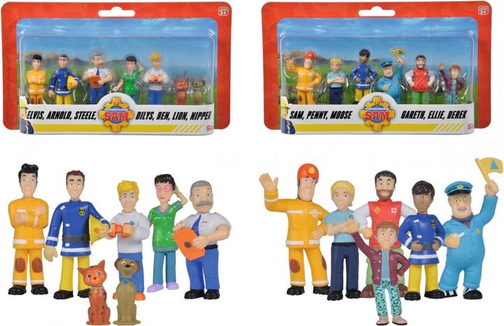 Image du produit Simba Sam Figurines Set 6 pièces, 2-sort.