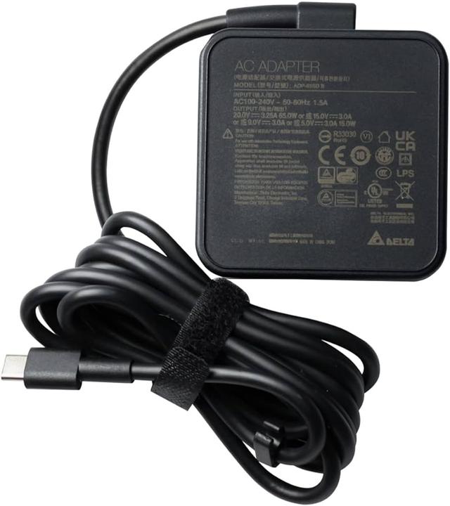 Immagine prodotto Dell Adattatore AC 65W 19.5V 3Pin Tipo C C5 Cavo di alimentazione non (65 W)