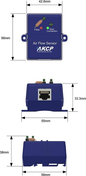 Produktbild AKCP AFS15 - Luftstromsensor
