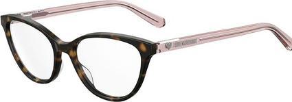 Actual product image Moschino Love Sunglasses 49 086/17 Havana