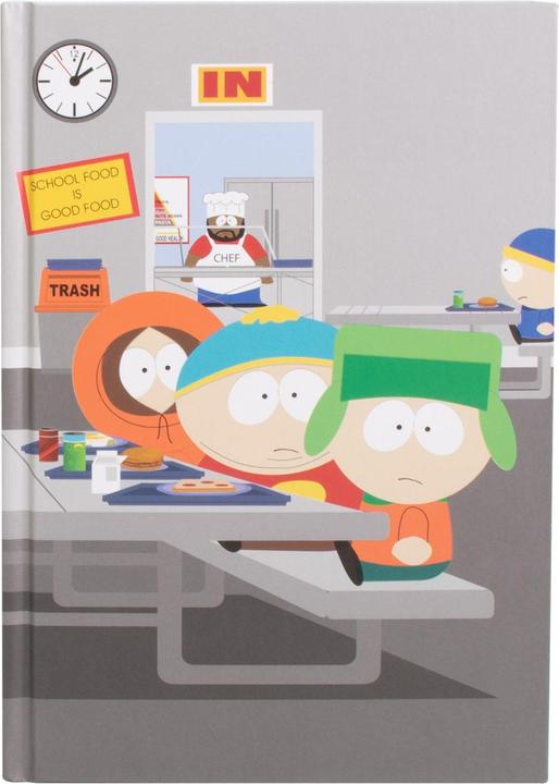 Blue Sky South Park bloc-notes Cafetería (A5, Lined, Hardcover)