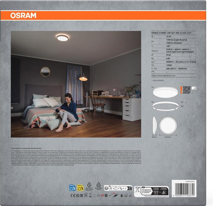 Produktbild Osram ORBIS® CCT / DIM Click-CCT 310mm 14W (1000 lm)