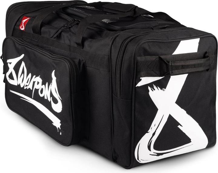 Actual product image 8Weapons Sport Bag, BIG 8, black-white (70 l)