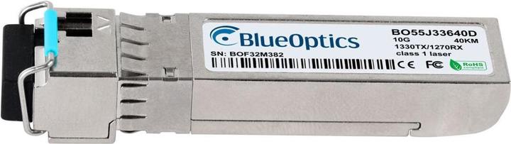 Actual product image BlueOptics Compatible Calix 100-01510BXD-40 © BO55J33640D SFP+ Bidi Transceiver, LC-Simplex, 10GBASE-BX-D, Sin