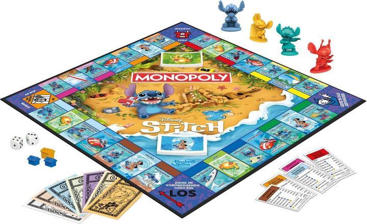 Actual product image Hasbro Gaming Monopoly Stitch (German)