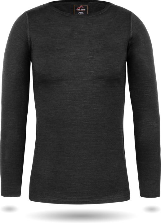 Actual product image Normani Ladies' merino long-sleeved shirt Mandurah - 2362 (XXL)