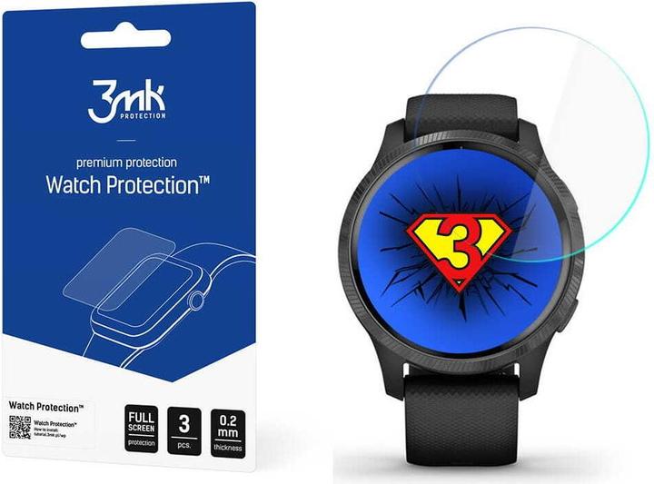 Actual product image 3MK protective film Watch Protection ARC for Garmin Venu 2