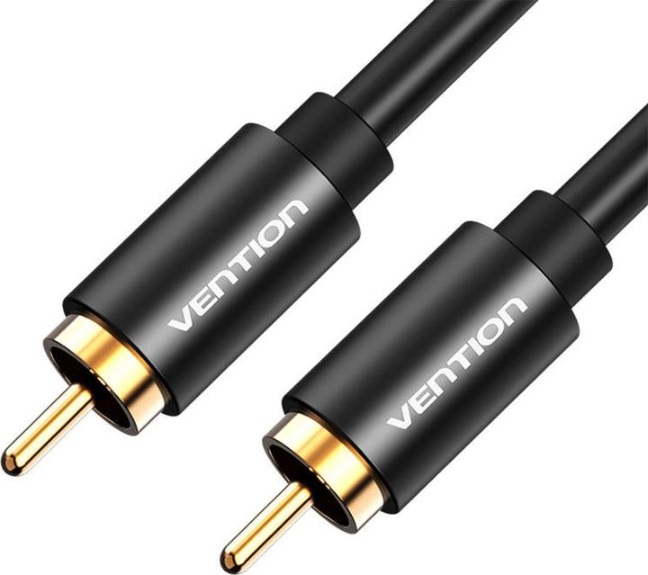 Vention RCA (Coaxial) male to male cable VAB-R09-B200, 2m (black) (2 m)