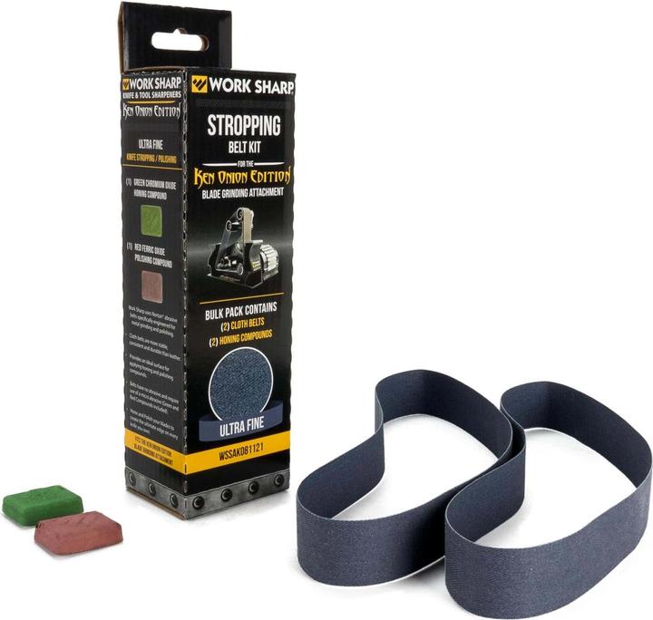 Actual product image Work Sharp Ken Onion Edition Blade Grinding Attachment Stropping Belt Kit