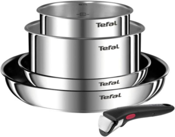 Actual product image Tefal Ingenio Emotion (28 cm, Pan set + pot set, Stainless steel)